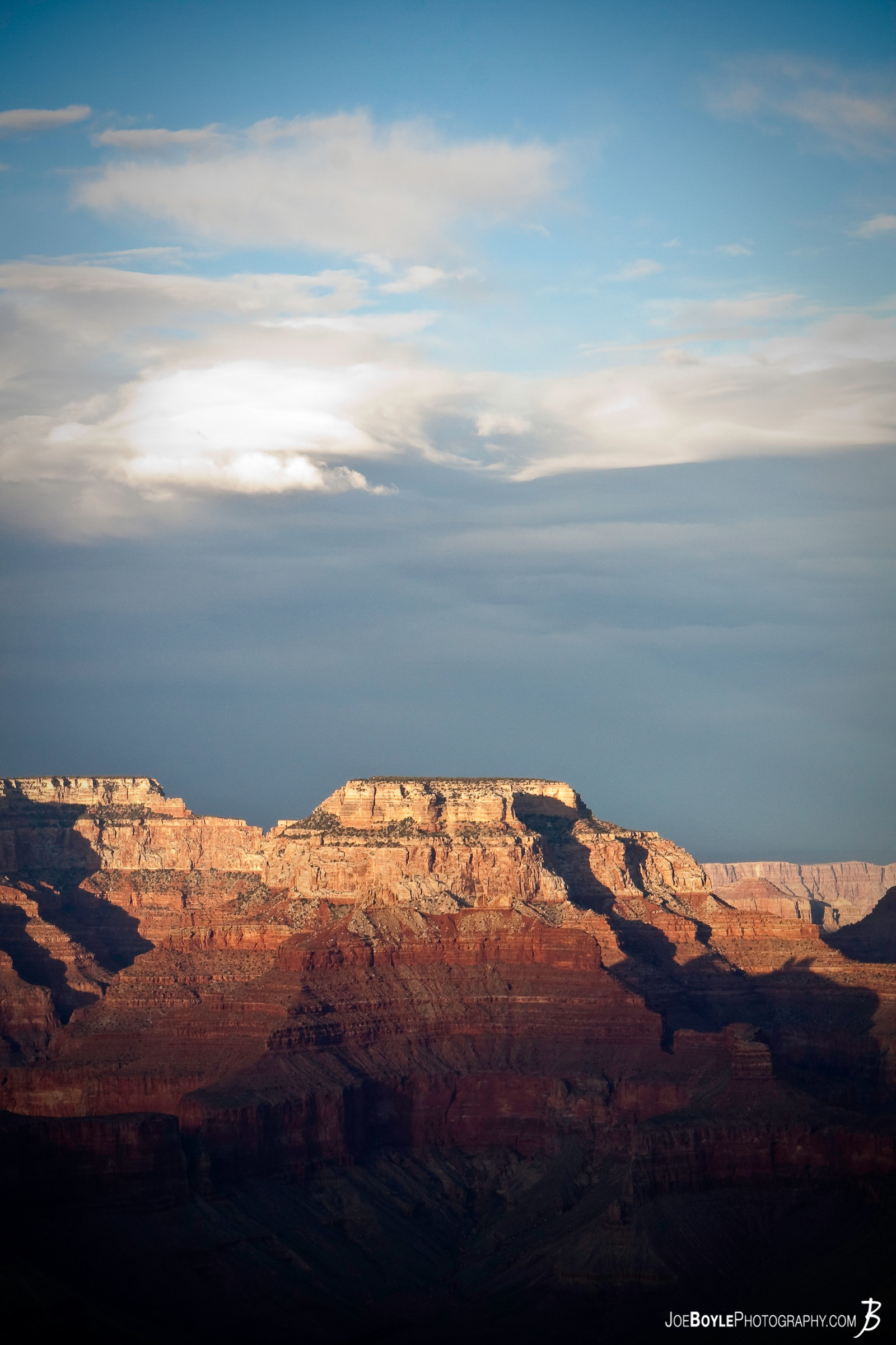  Captured during a chilly evening at sunset, this image of just one facet of the Grand Canyon is shown from Yaki Point. 