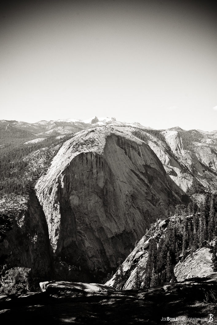  Halfdome in Yosemite National Park. Halfdome is a unique experience for a day hike! Here is some more information about it: http://www.nps.gov/yose/planyourvisit/halfdome.htm 
