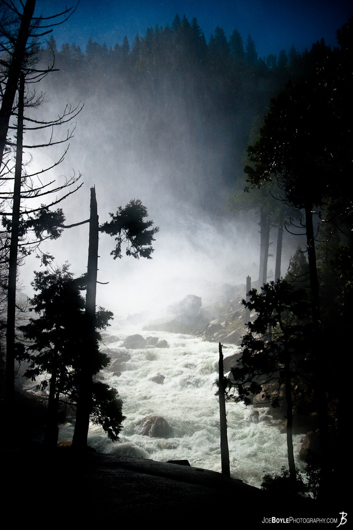  This photo was taken near Vernal Falls on the John Muir Trail in Yosemite National Park. 