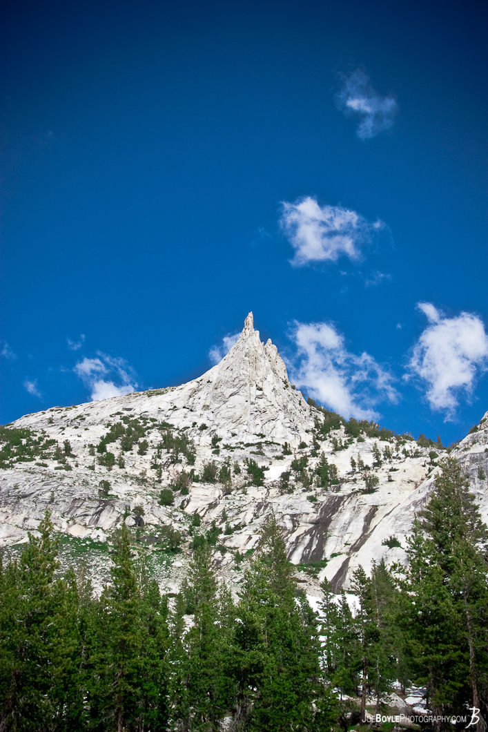  This was one of the first, really cool mountains that I came across on the John Muir Trail (JMT). 