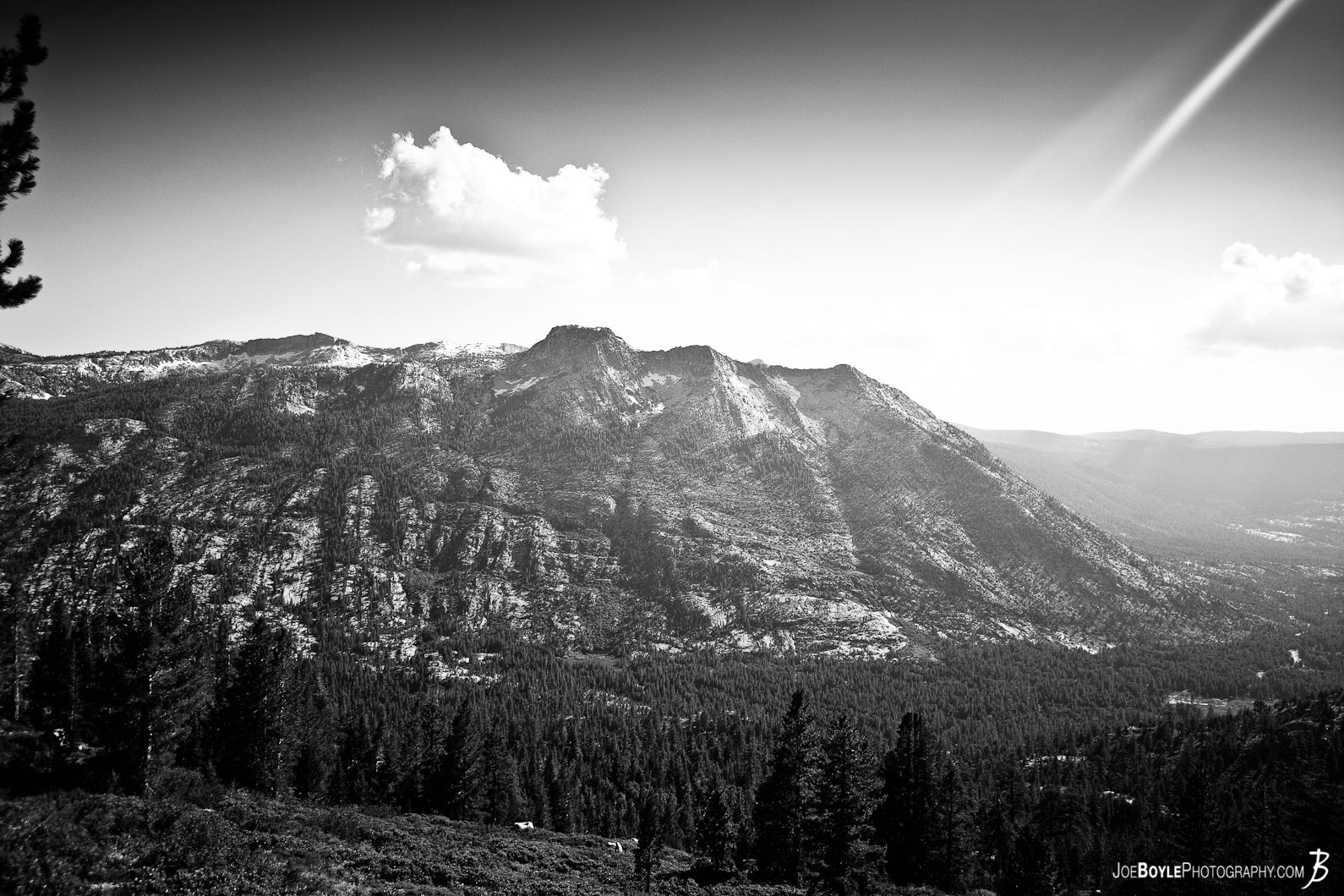  This was a mountain that I was able to capture an image of while I was hiking the John Muir Trail (JMT). 