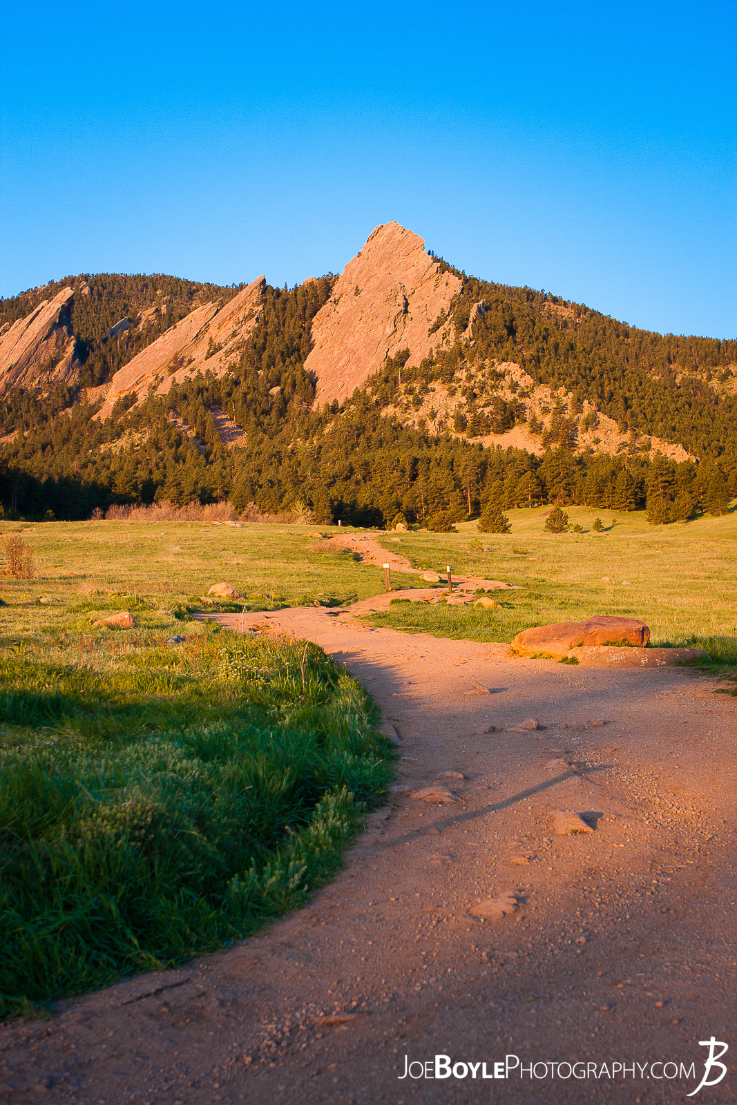  I made a stop over to Boulder, Colorado to check out the flatirons in Chautauqua State Park. I'm thankful there was a beautiful sunrise to draw the beauty out of the park and mountains! 