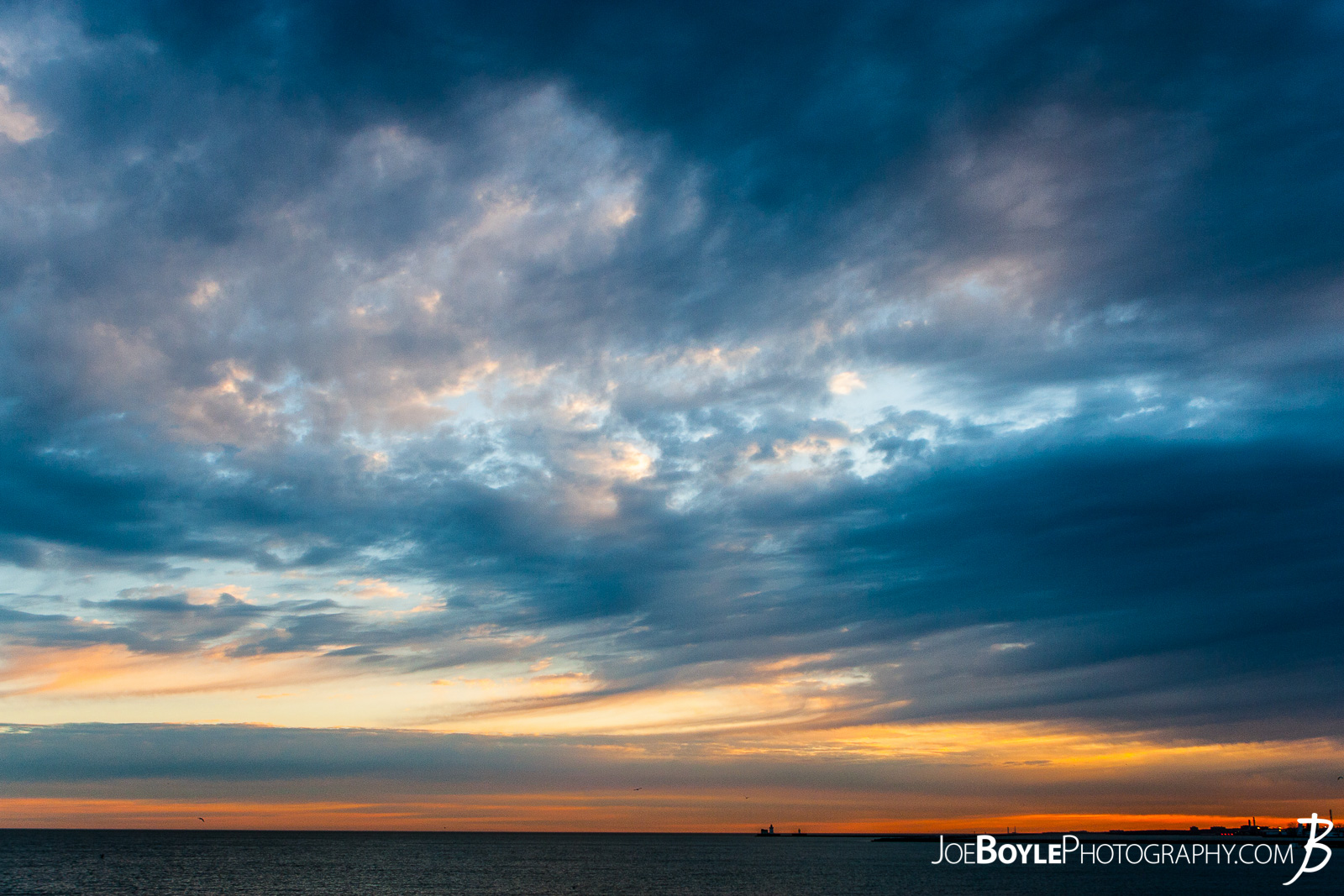  Here is a beautiful Cleveland Sunrise taken from Edgewater Park over Lake Erie with majestic clouds. 