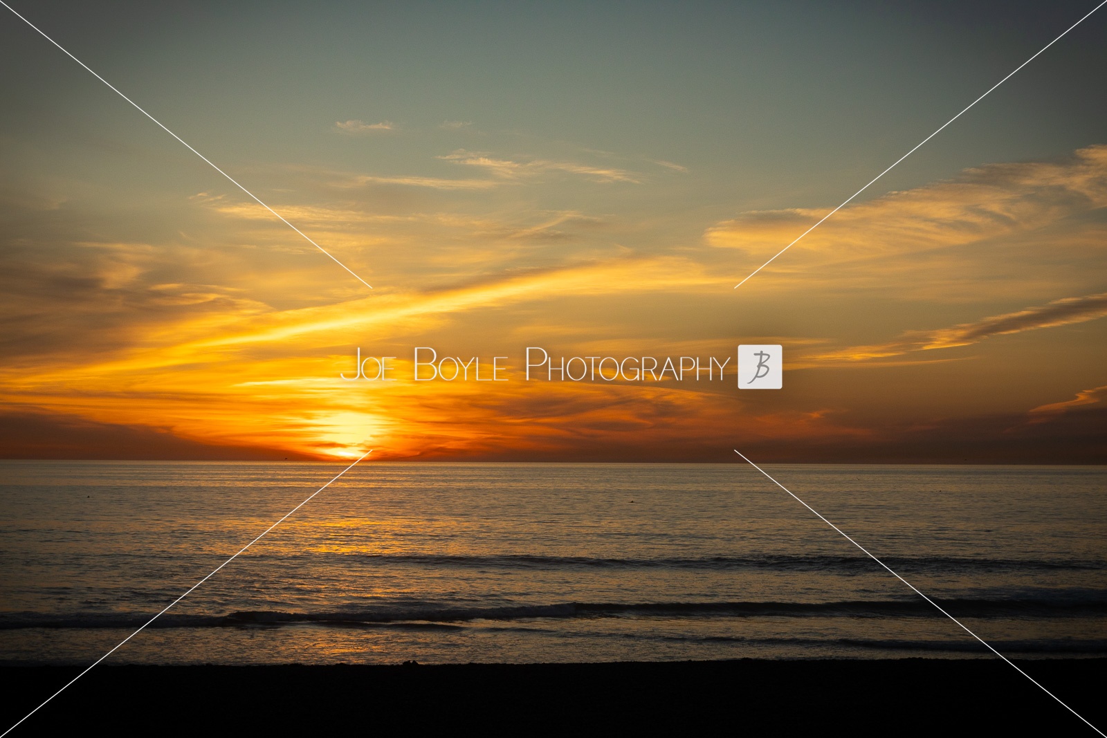  Another capture of a beautiful southwest pacific sunset in Encinitas California 