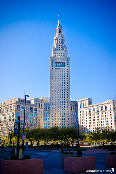  I took this photo of the Terminal Tower on a nice, warm, sunny day!