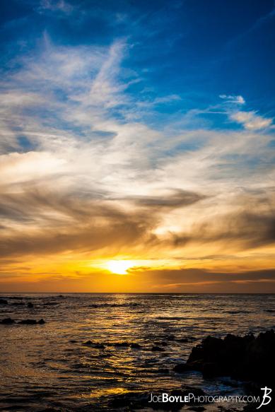 Here is a sunset from Pacific Grove, California!