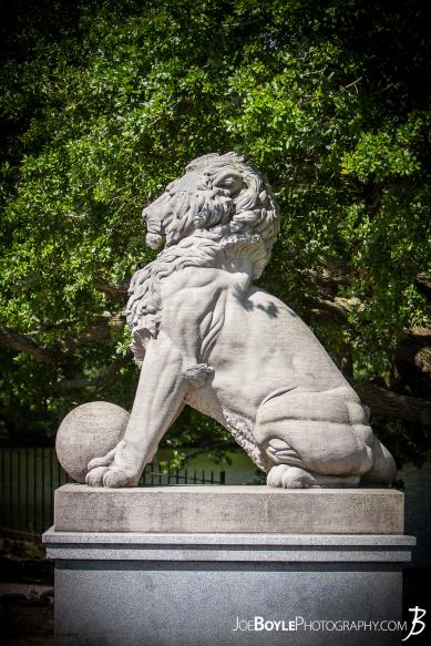 Profile of Lion Statue on Lion\\\'s Bridge