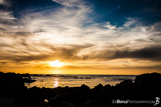Sunset in Pacific Grove