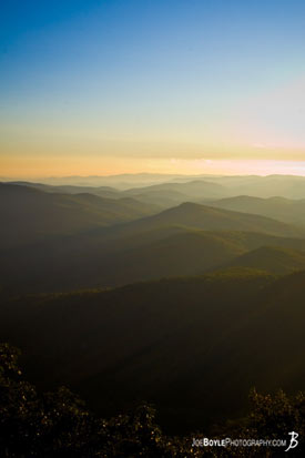 Mountains in Georgia on the Appalachian Trail